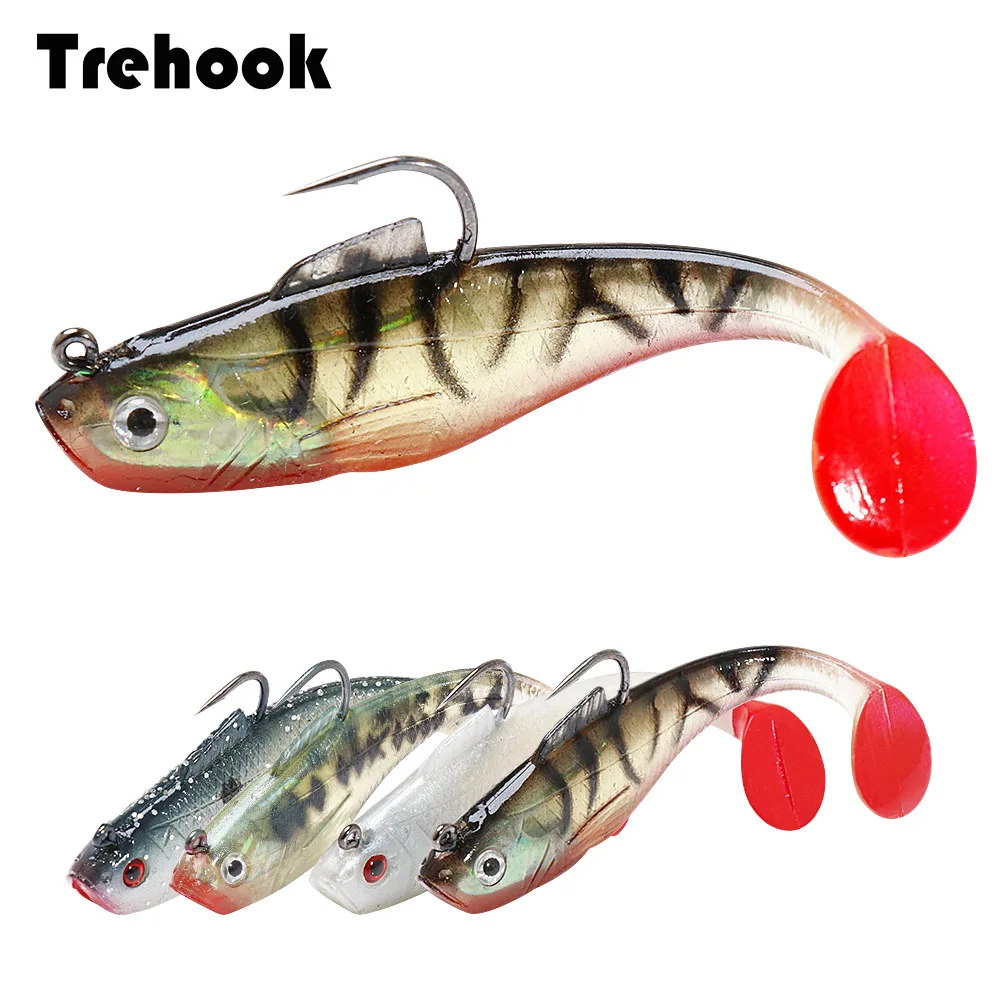 TREHOOK 3g/10g/26g этилированная головка для мягкой приманки зимней рыбалки ледовой
