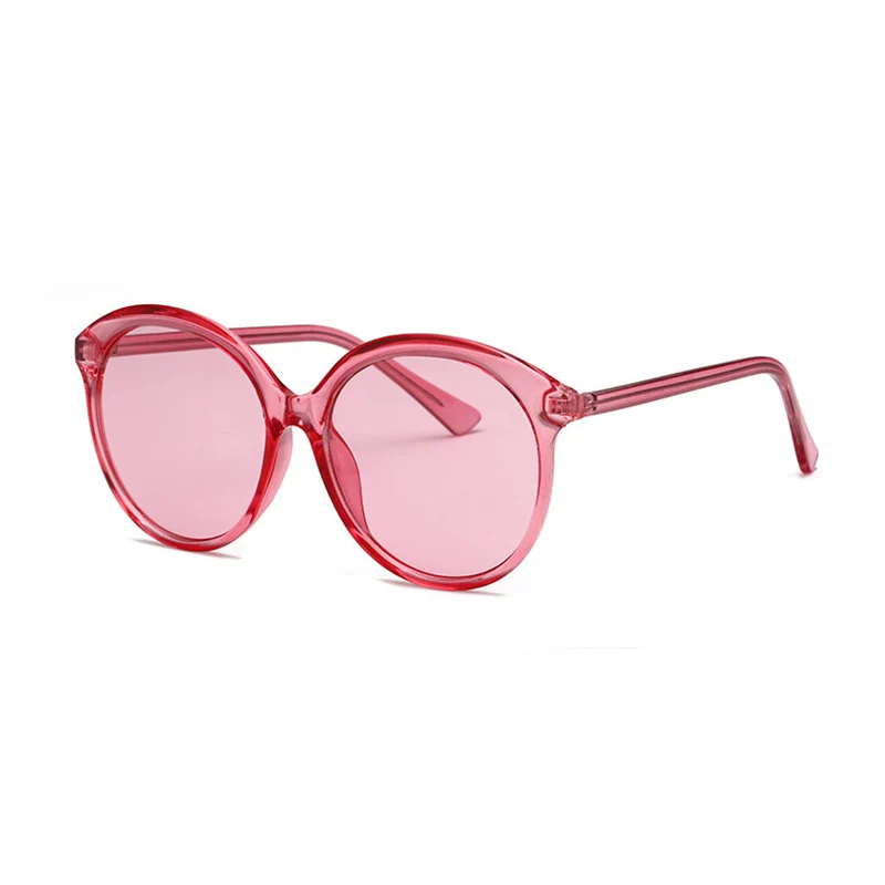 Женские солнцезащитные очки в винтажном стиле SHAUNA круглые из стальной проволоки