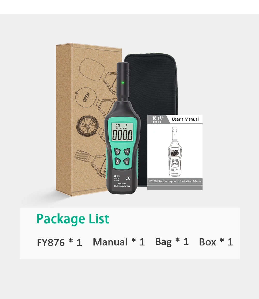 Измеритель уровня электромагнитного излучения|Детекторы электромагнитной