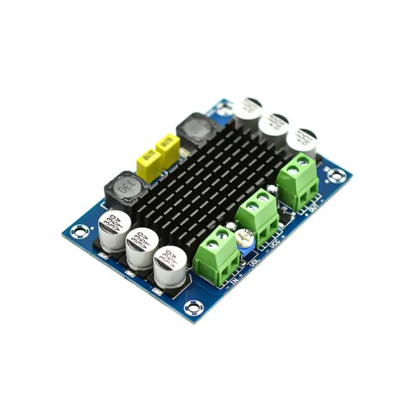 

1Pcs XH-M542 DC 12-26V 100W TPA3116D2 Mono Channel TPA3116D2 Amplifier Board Audio Power Digital Board Audio Accessories
