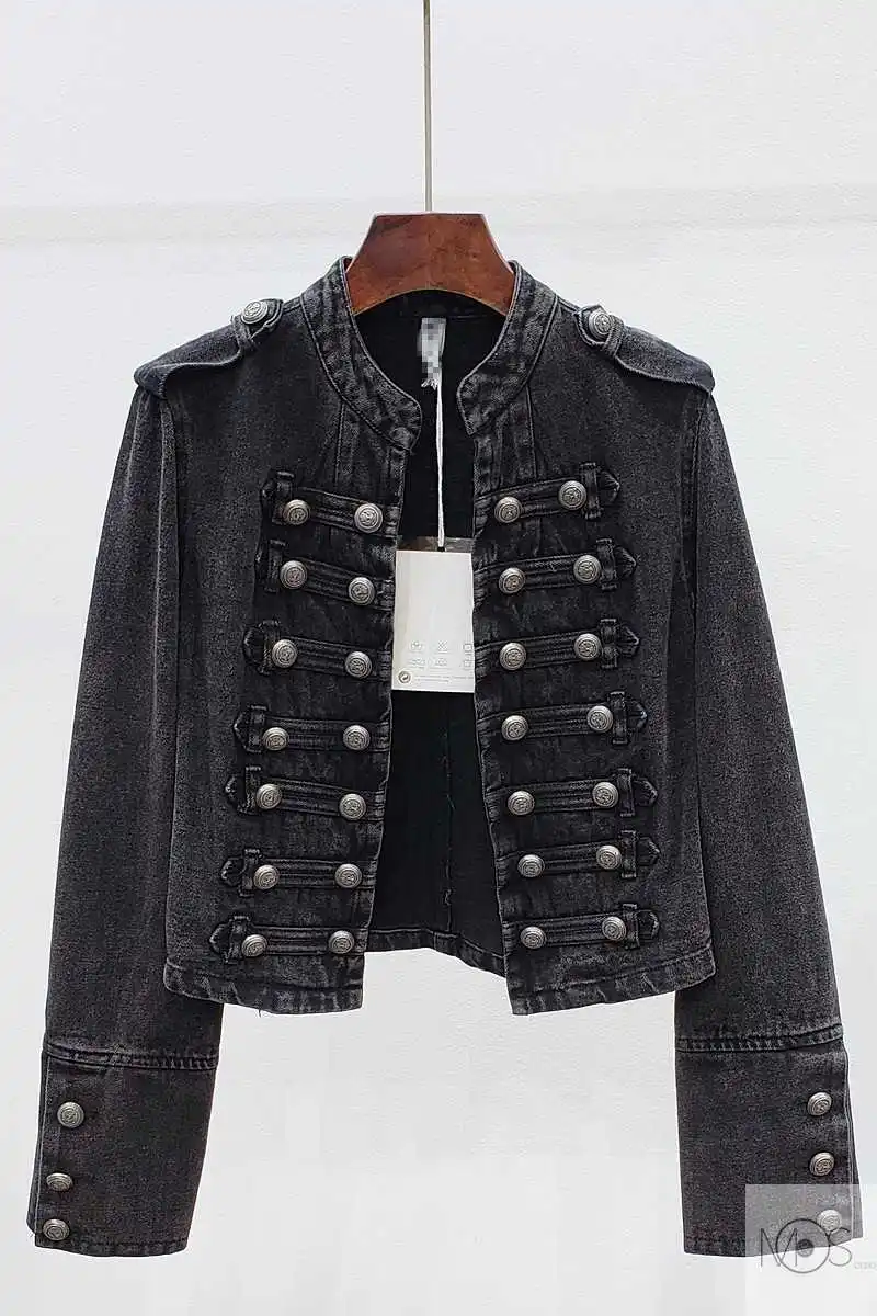 

IEQJ Loose Korean Retro Slim And Versatile Design Denim Jacket New Long Sleeve Women Coat Fashion Tide Spring Autumn 2021 3F1361