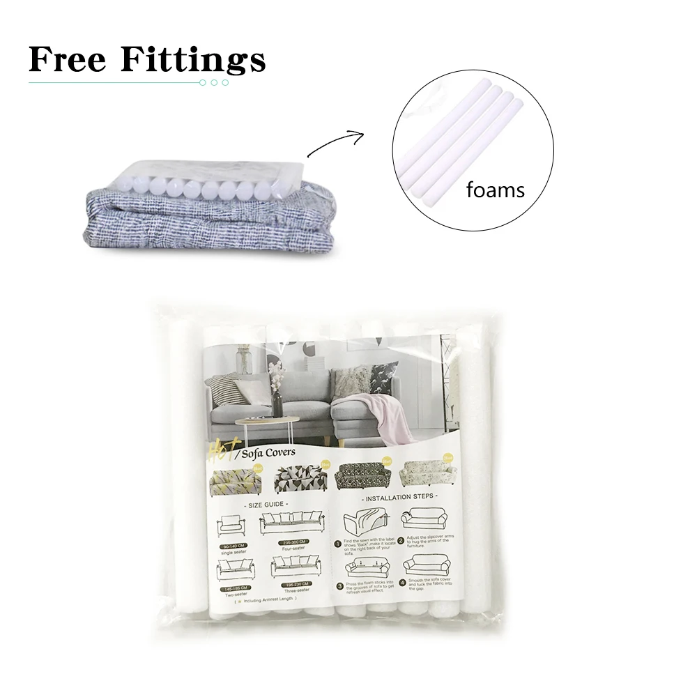 

Geometric Elastic Sofa Cover for Living Room Modern Sectional Corner Sofa Slipcover Couch Cover Chair Protector Christmas Decor