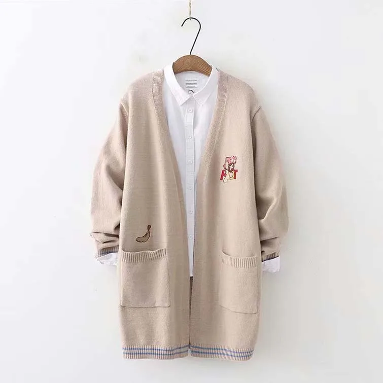 Женский Кардиган кашемировый вязаный кардиган однотонный детский крючком