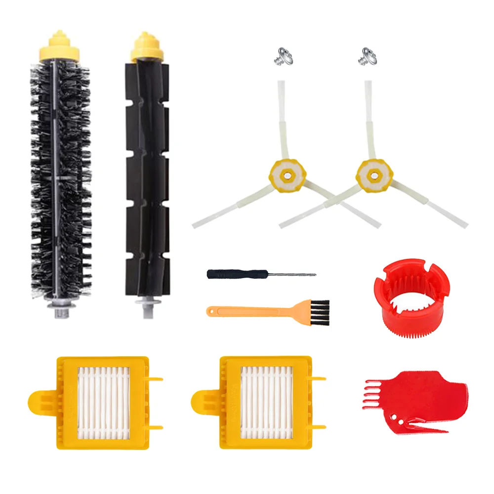 

Replacement Kit Part For iRobot Roomba 700 Series 760 770 780 790 Robot Vacuum Cleaner Filters & Bristle Beater/Side Brushes