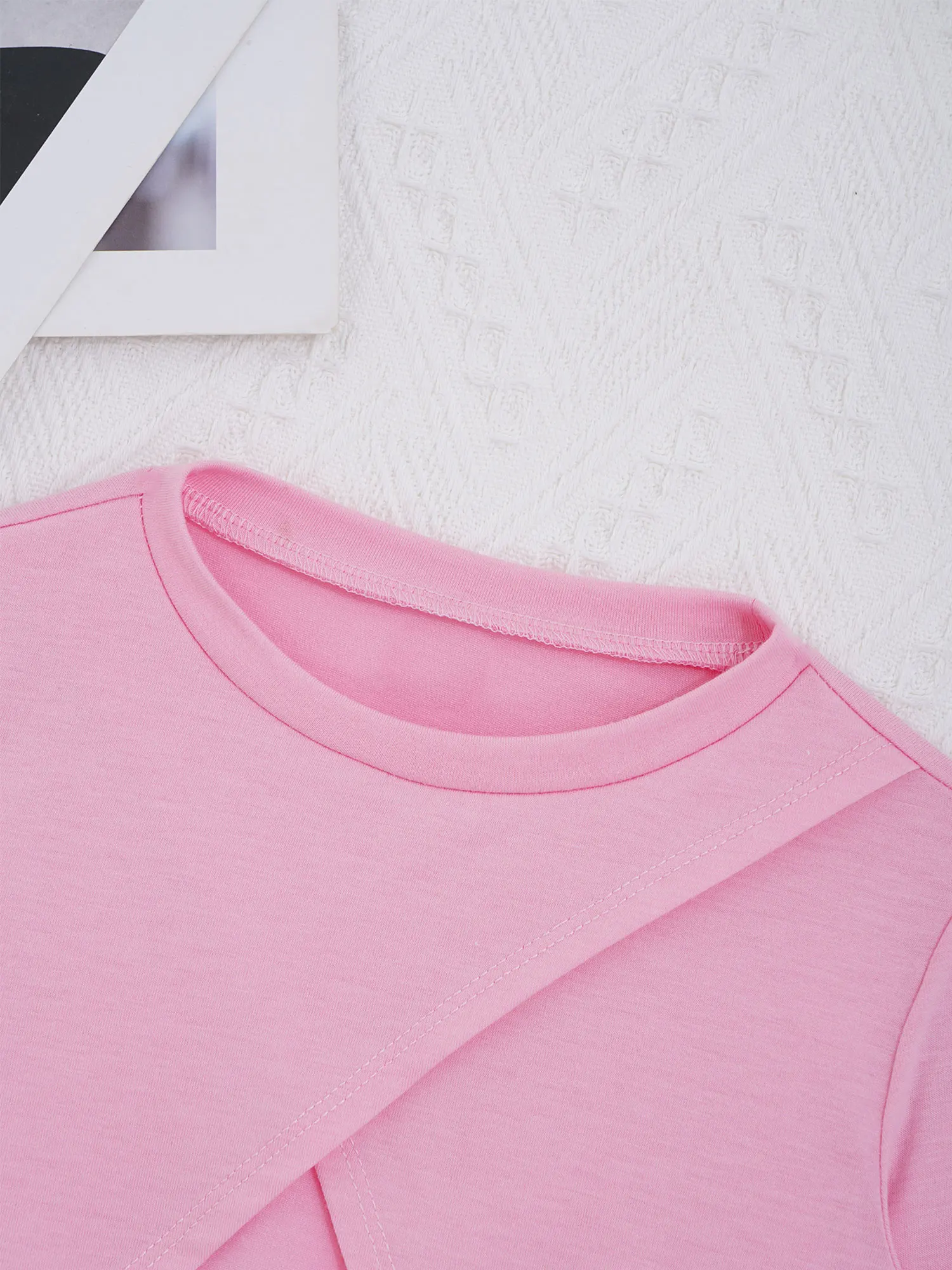 Детский вязаный пуловер с балеринами для девочек гимнастический трико длинным