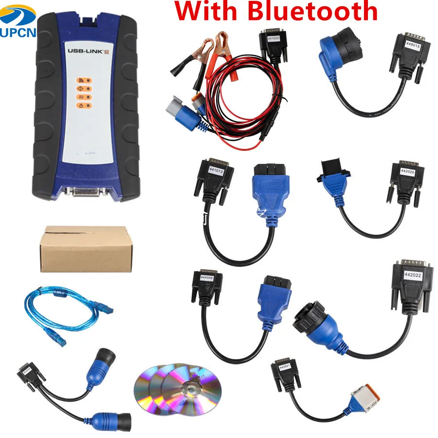 2 generation add BT Качество A+ USB ссылка для Nexiq-2 грузовика 125032 для Nexiq2 Добавить Bluetooth сверхмощный для диагностики грузового автомобиля для Nexiq лучше, чем DPA5 - Цвет: 2 generation add BT