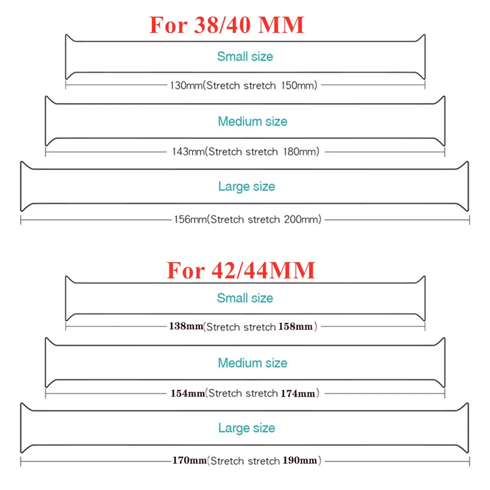 

Braided Solo Loop Strap For Apple Watch band 42mm 40mm 38mm 44mm silicone Elastic Bracelet iWatch Apple Watch Series 6 SE 5 4 3
