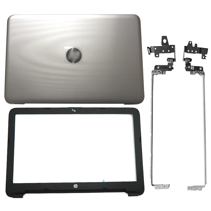 

Задняя крышка для ноутбука HP 15-AY 15-BA 15-BD/Передняя панель/петли/Упор для рук/Нижняя крышка серебристого цвета 854987-001