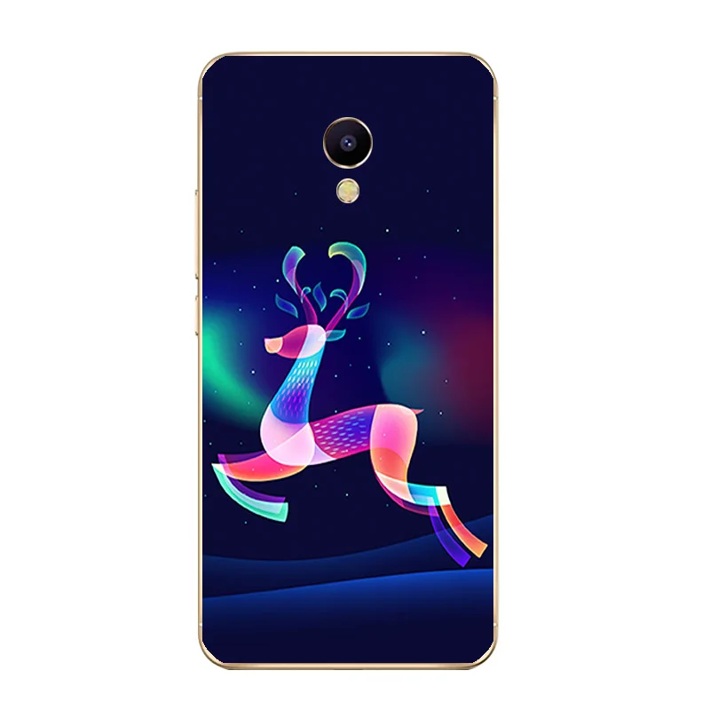 Чехол для телефона Meizu M2 M3 M3S Mini Meilan M5 / M5S Shell U10 U20 мягкий чехол из ТПУ с рисунком