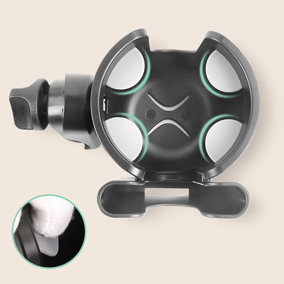 

Cup Holder For Stroller 2-In-1 Mobile Phone Holder Bottle Support For Outing Anti-Slip Design Universal Kids Car Pram New