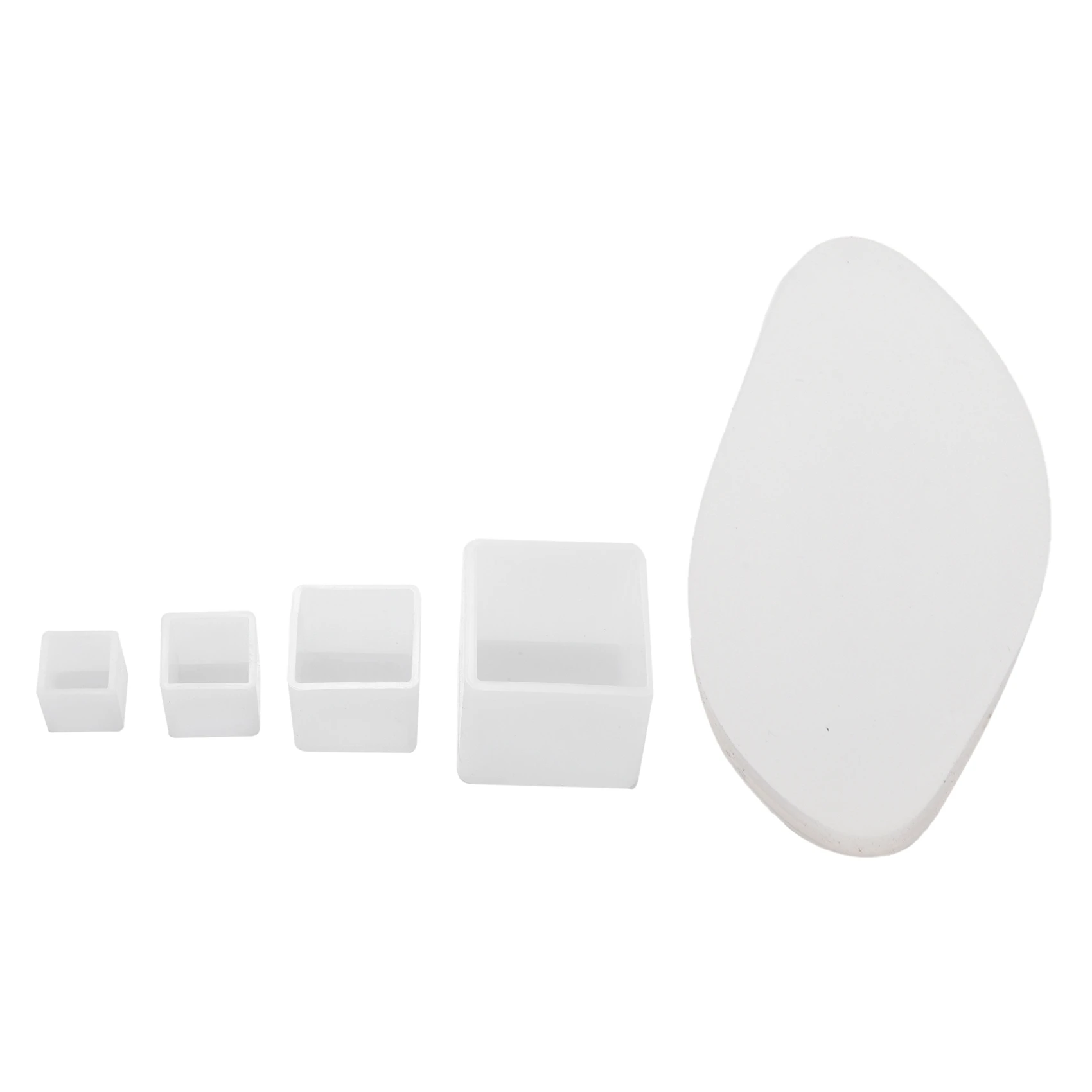 

3 шт., квадратные силиконовые формы для декоративных поделок