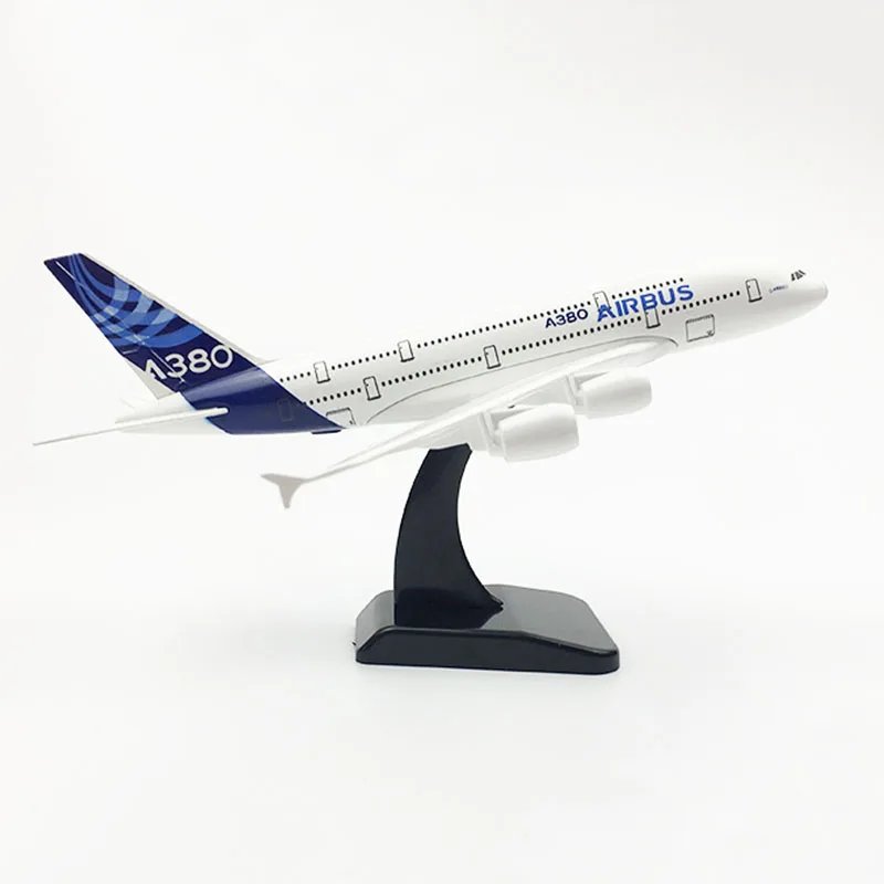 about 20CM 380 A380 THAI QATAR Korea Airlines Airplanes Plane Aircraft Alloy Model Toy With Base Toys F Collections | Игрушки и хобби