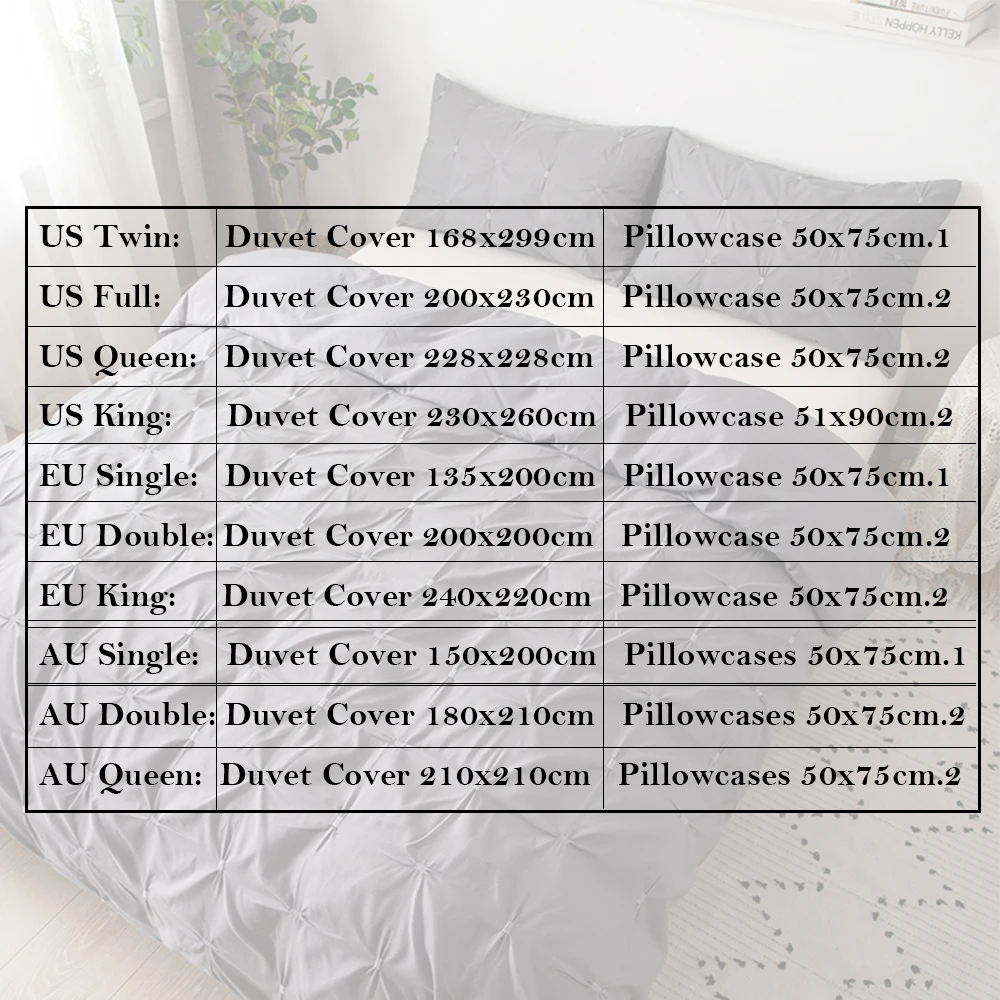 Комплект постельного белья в скандинавском стиле однотонное серое мягкое