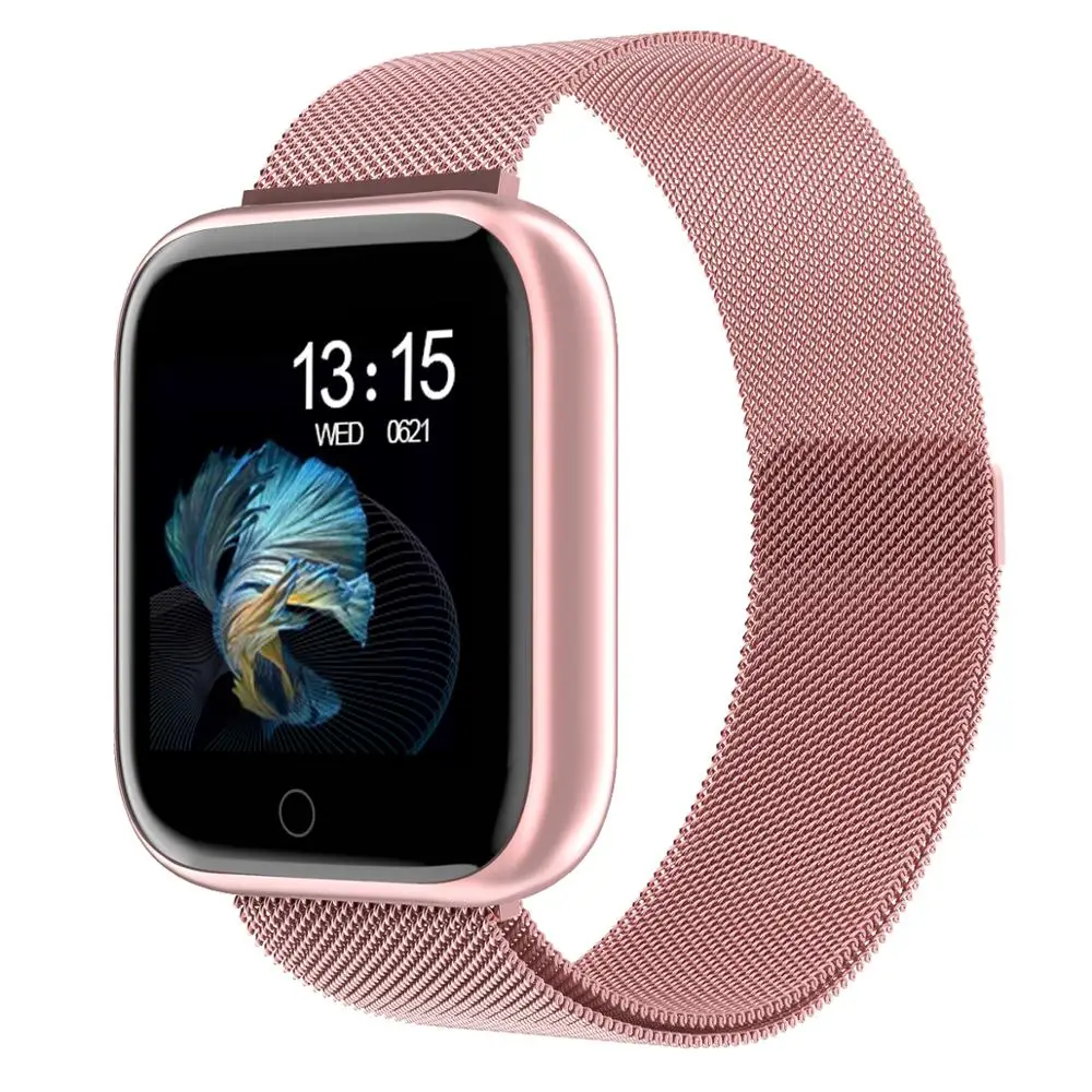 Женские Смарт-часы P68 P70, Bluetooth, умные часы, кровяное давление, кислородный пульсометр, спортивные Смарт-часы для Apple iPhone IOS