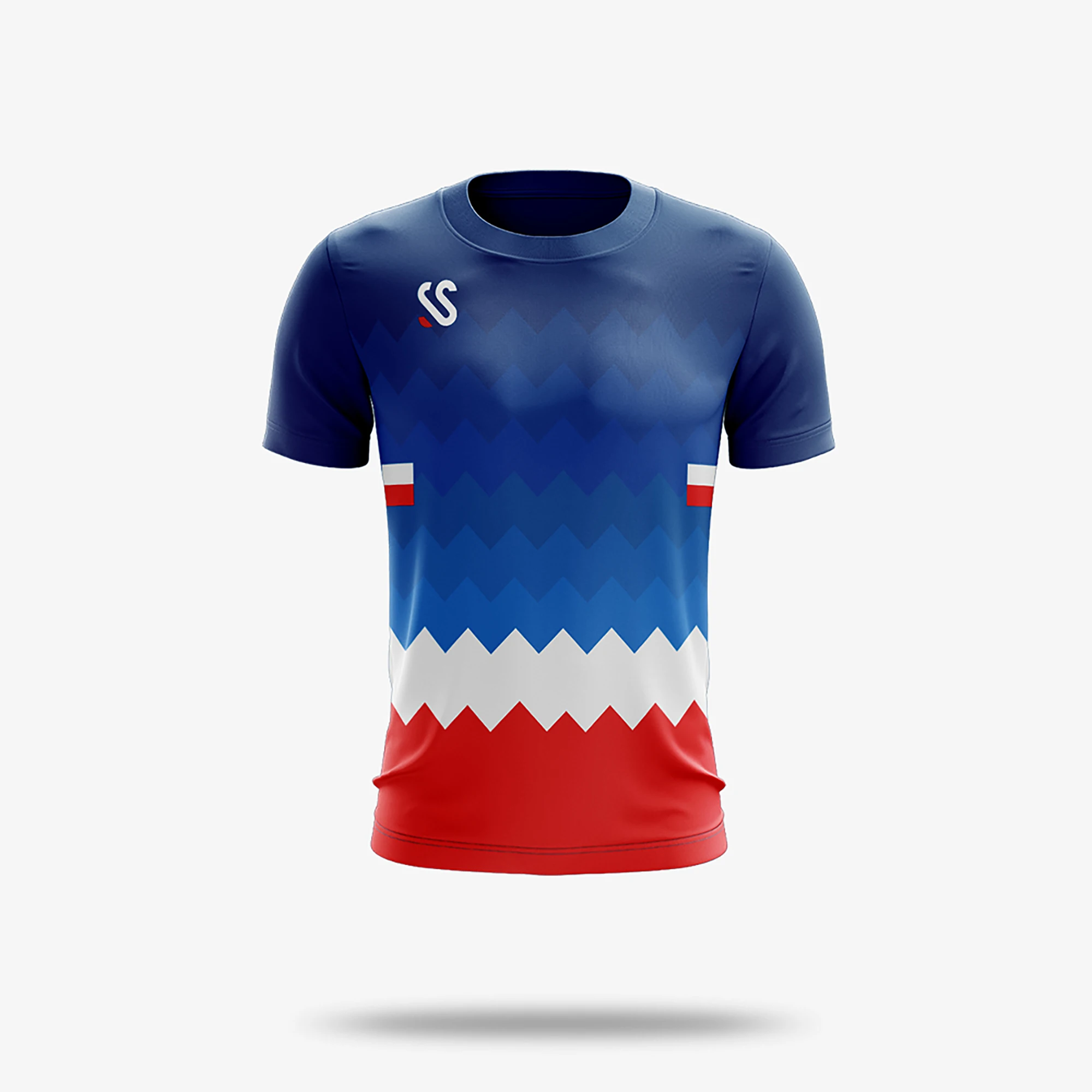 Custom Men/Women Sportswear Quick Dry Badminton Shirt, Table Tennis Team Game Training Exercise Fitness Sport T-Shirt