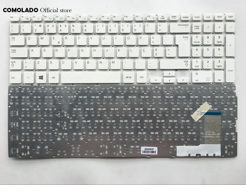 PO Portugal клавиатура для Samsung 370R5E 370R5V NP370R5V 510R5E 450R5E 450R5V белая и черная ноутбука