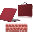 Защитный чехол для Apple Macbook Air 1311Macbook Pro 1315Macbook, белый чехол для ноутбука 13 дюймов, чехол для клавиатуры и сумка для ноутбука