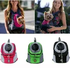 Воздухопроницаемая сумка для домашних животных, переносной сетчатый рюкзак на ремне, для путешествий и прогулок на открытом воздухе, товары для питомцев