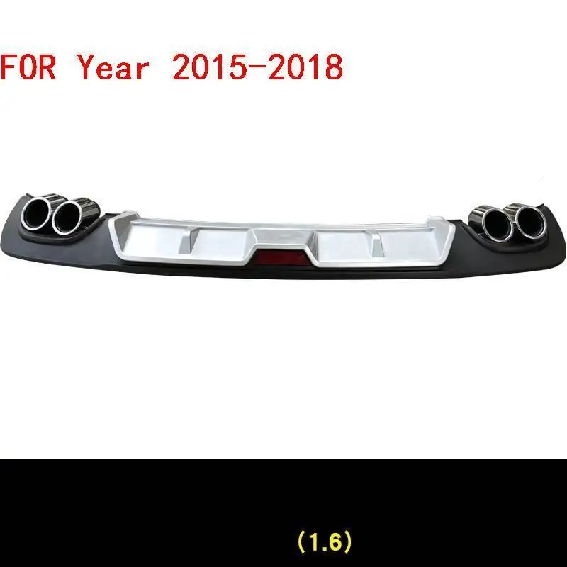 Rear Diffuser tuning Car Lip Automobiles Exterior Styling Mouldings Front Bumpers protector 15 16 17 18 FOR Volkswagen Jetta