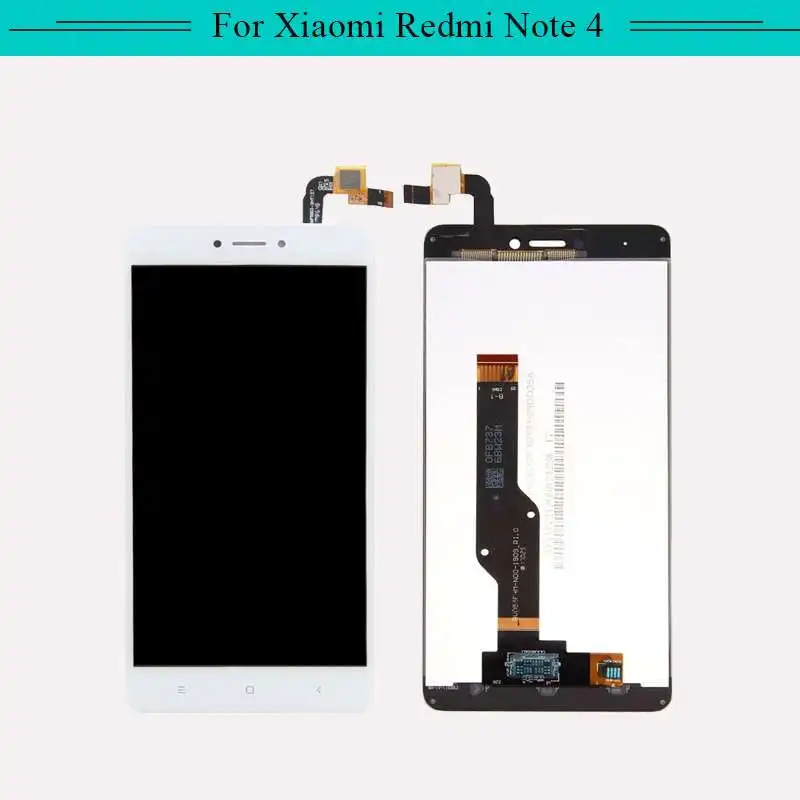 1 шт. полный дисплей для Xiaomi Redmi Note 4 hongmi note4 Полный ЖК-дисплей с сенсорным экраном в