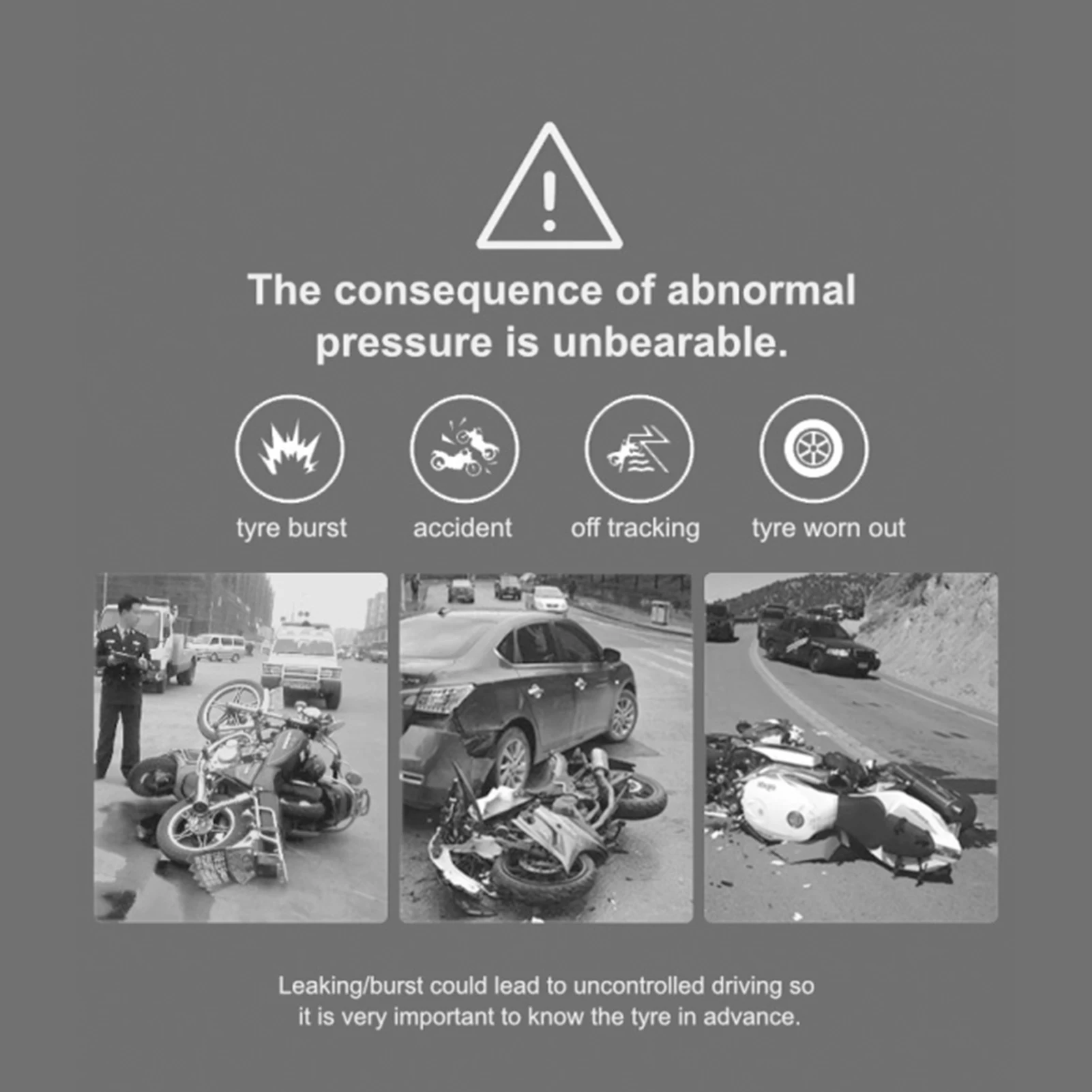 motorcycle tire monitor tpms pressure monitoring system f r 2 external sensor wireless lcd display moto tyre alarm systems free global shipping