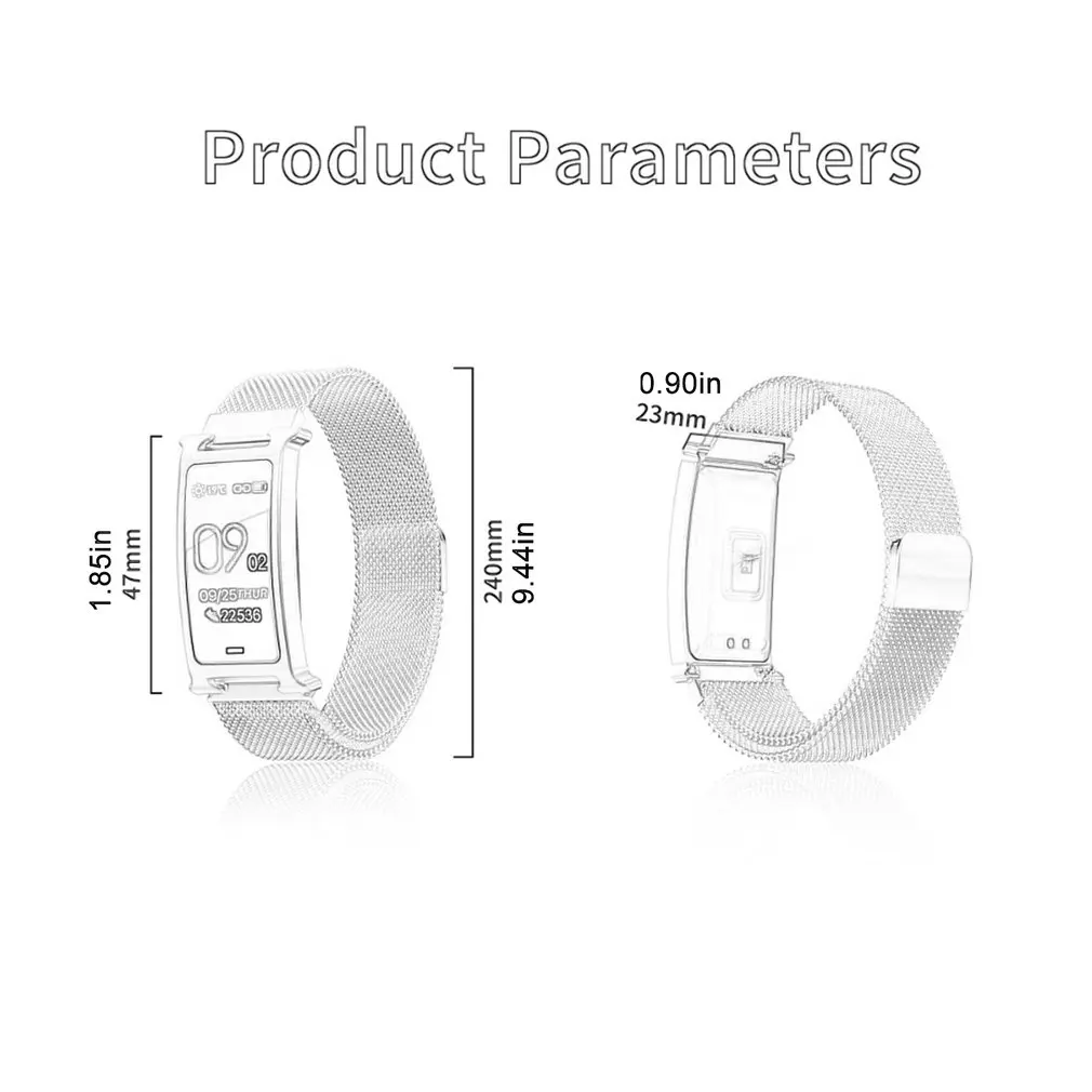 Смарт-часы F8 браслет с сердечком кислородный монитор кровяного давления трекер