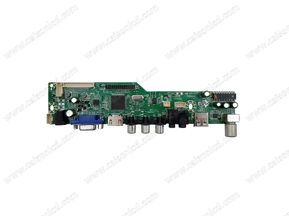 M6-V5.1 управляющая плата ЖК-телевизора поддерживает VGA AUDIO AV USB для ЖК-панели 19,5 дюймов 1600X900 LM195WD1-TLA1 TLC1 для ремонта.