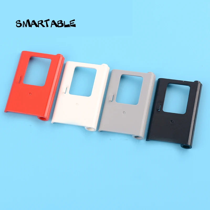 Smartable дверь поезда 1x4x5 правый строительный блок MOC детали игрушка для детей