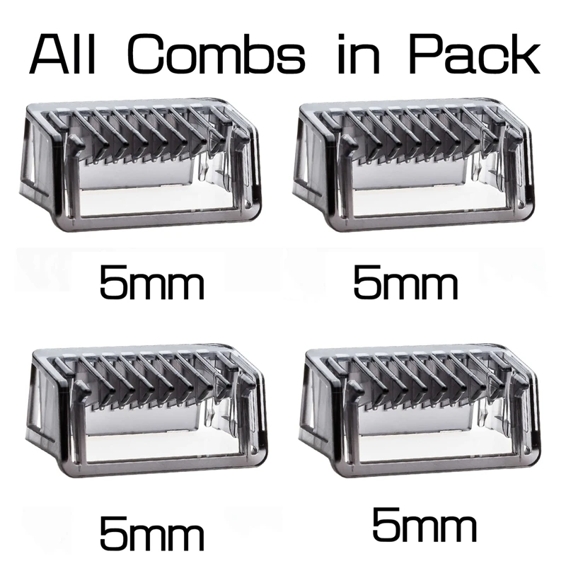 

5MM Professional Salon Body Skin Hair Trimmer Clipper Comb Guide for OneBlade Necessary Tool Durable