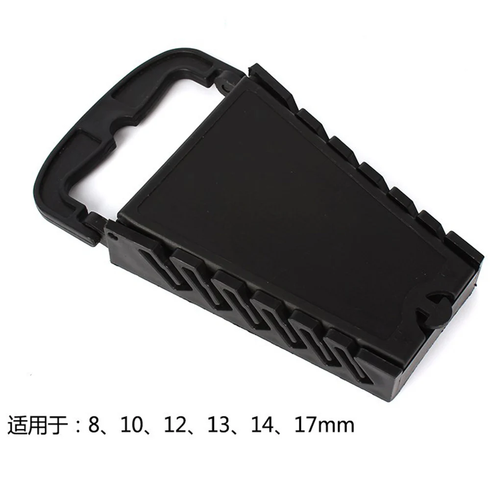 Стандартный Ключ Держатель Зажима Пластиковые Рельсовый Лоток Гаечный Стеллаж