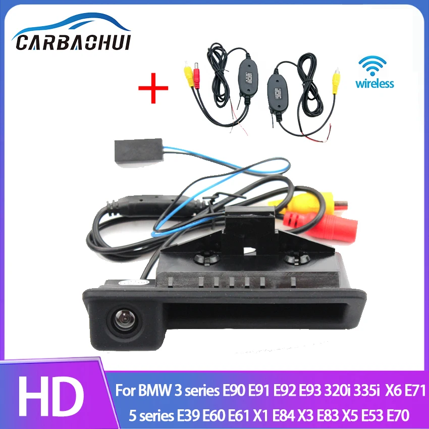 Ручка багажника автомобиля беспроводная задняя камера для BMW 3 серии E90 E91 E92 E93 320i