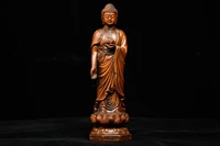 7 china lucky seikos boxwood shakyamuni buddha statue wood carving of buddha holding lotus amitabha buddha statue