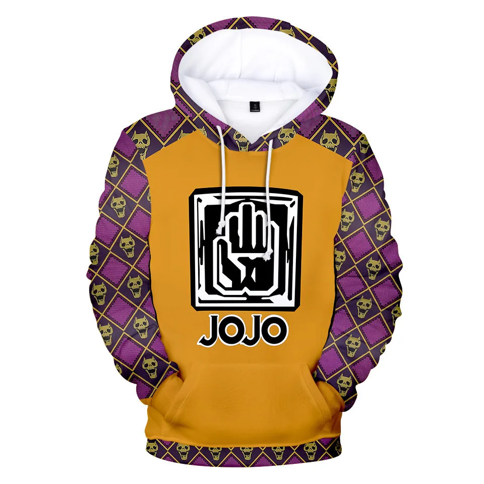 JOJO странные приключения толстовки wo Для мужчин/Для мужчин Harajuku на заказ мужчин/wo