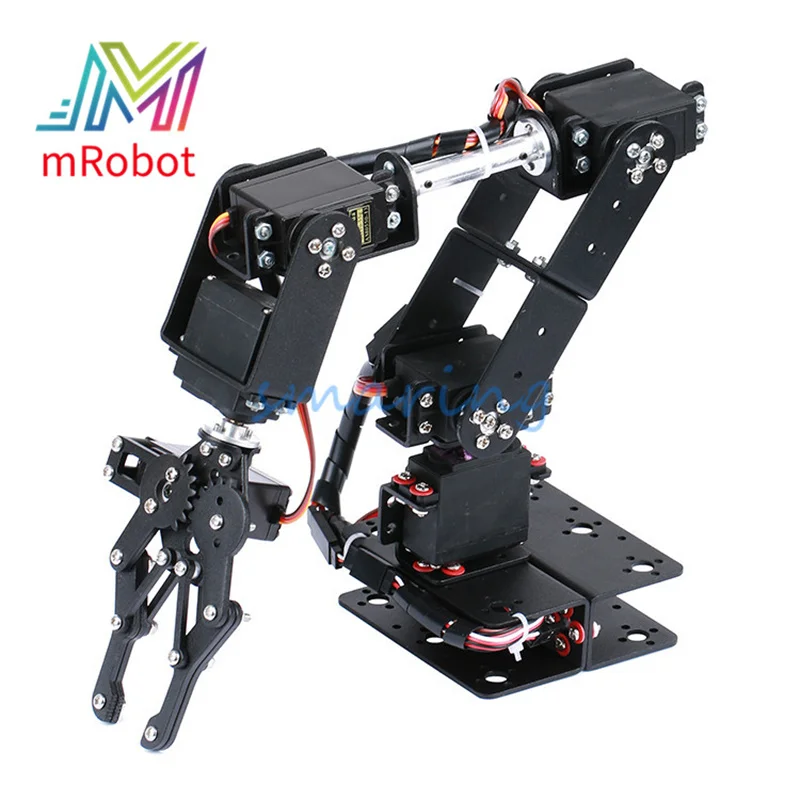 

Robot Arm Manipulator Mechanical Clamp 6DOF Claw With MG996R Remote Control for Arduino DIY RC Model Teaching Platform