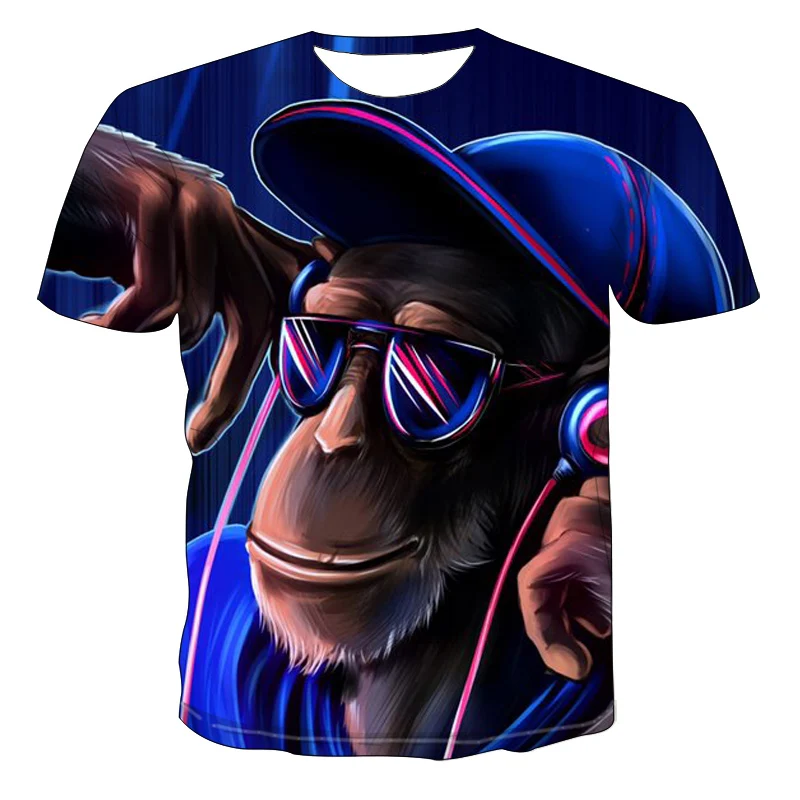 

Newest 3D Printed T-shirt Casual animal Short Sleeve O-Neck Fashion Printed 3D t shirt Men / Women Tees High Quality tshir