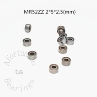 bearing 10pcs mr52zz 252 5mm free shipping chrome steel metal sealed high speed mechanical equipment parts
