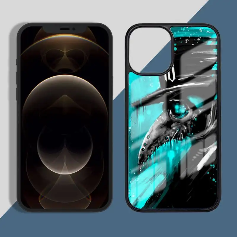 

Plague Doctor Phone Case PC for iPhone 11 12 pro XS MAX 8 7 6 6S Plus X 5S SE 2020 XR