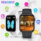 Смарт-часы T500 спортивные для мужчин и женщин, водонепроницаемые Смарт-часы PK IWO12 X8 MAX W37 с поддержкой Bluetooth и функцией телефонных звонков, Пульсометром