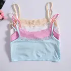 Бюстгальтер хлопковый однотонный для девочек-подростков