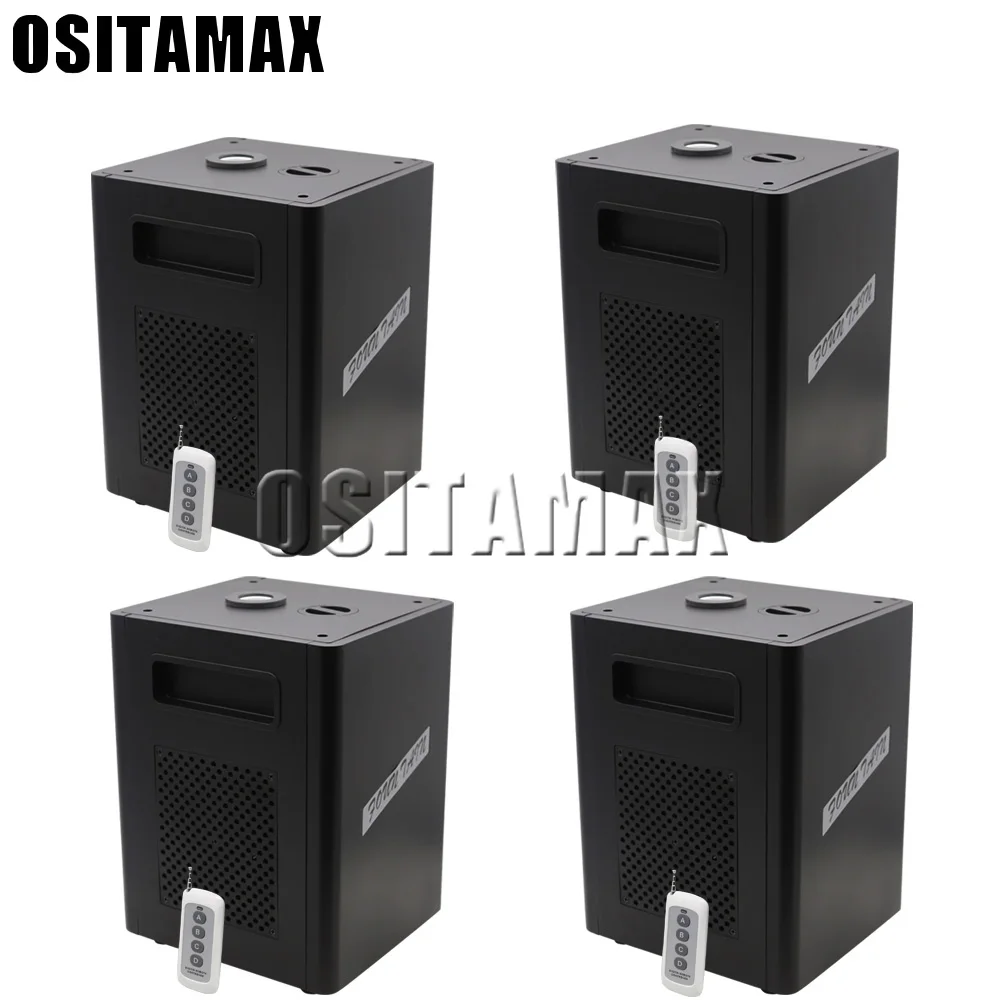 4pcs Machine 2 шт./лот, 400 Вт, пульт дистанционного управления/DMX, холодная Искра, фейерверк, искры, машина для празднования свадьбы, вечеринки - Цвет: 4pcs Machine