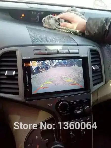 Четырехъядерный 8 дюймовый автомобильный dvd плеер Android 6 0 для Toyota Venza