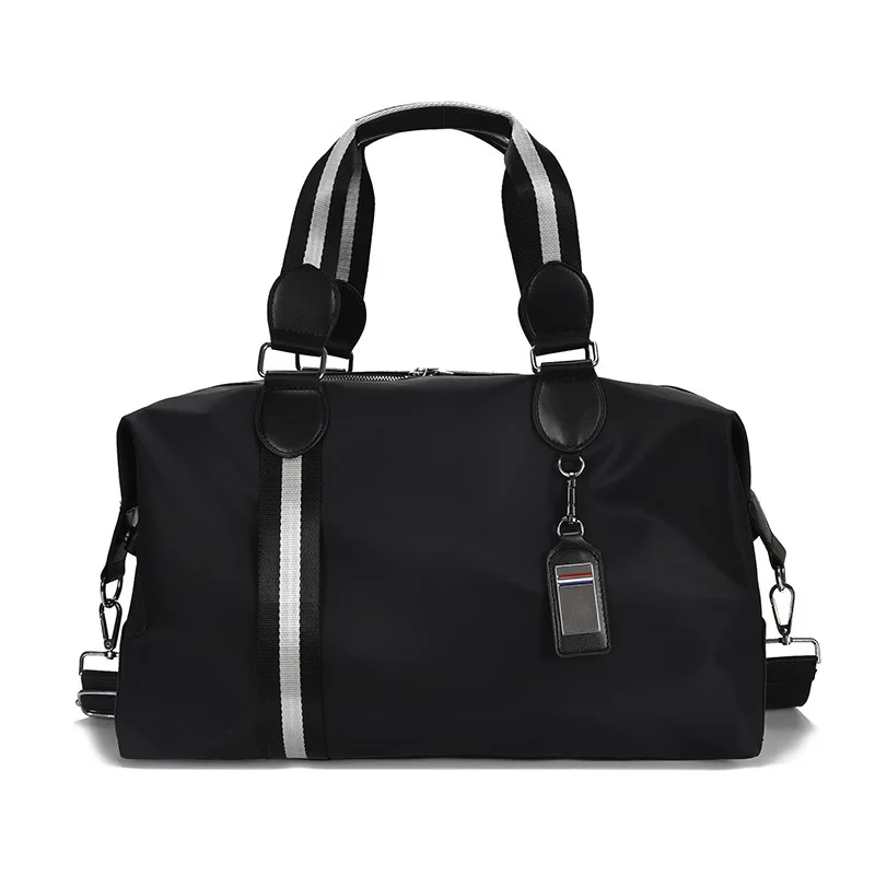 Waterproof Large Capacity Oxford Travel Bag Unisex Men Zipper Belt Fitness Gym Handbag Shoulder Messenger Bag Duffle Luggage