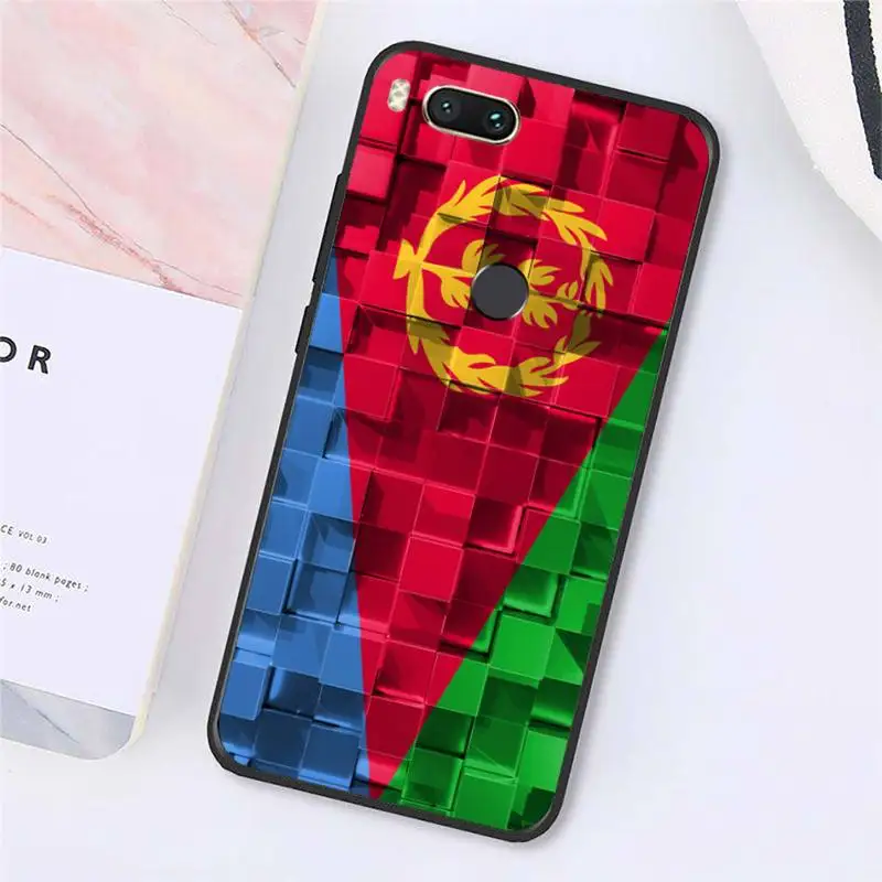 

Eritrea National Flag pattern Phone Case For Xiaomi Redmi note 7 8 9 t max3 s 10 pro lite cover funda coque shell