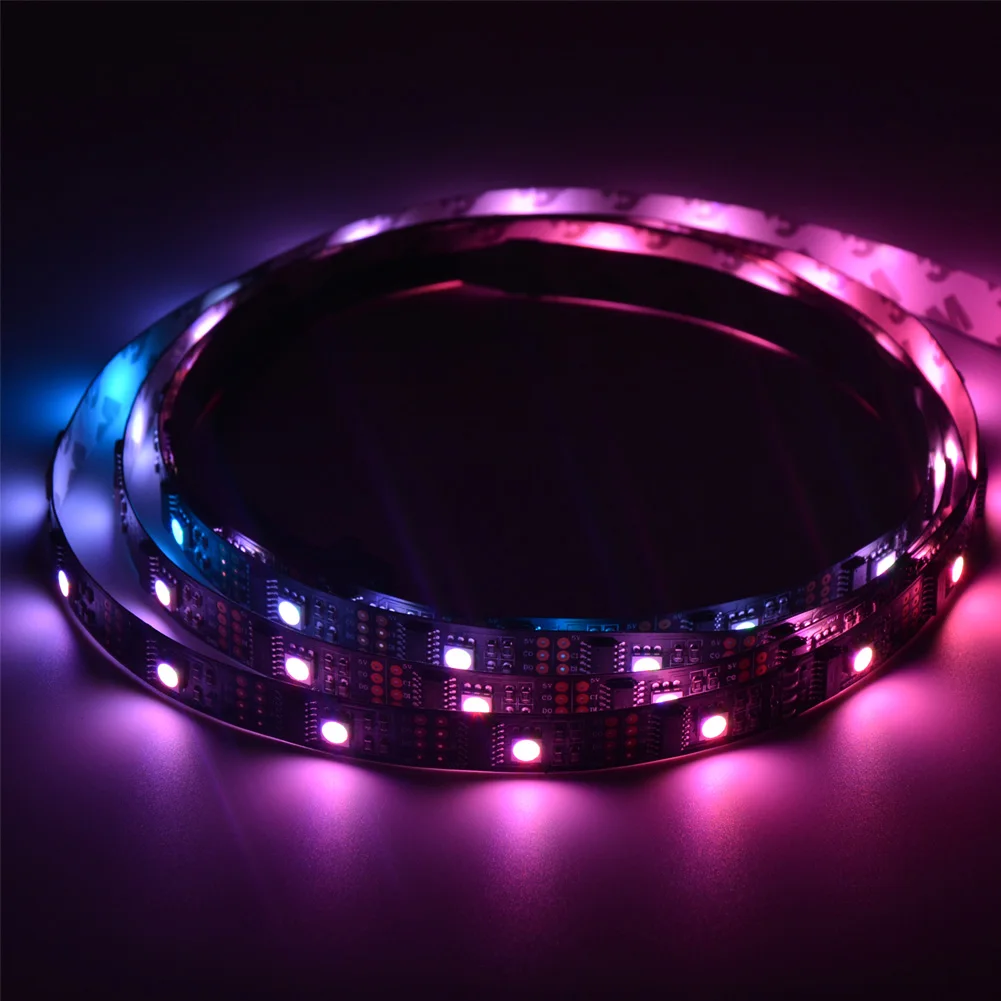 Светодиодная лента WS2801 32 светодиосветодиодный s/M 5050 RGB 5 в постоянного тока
