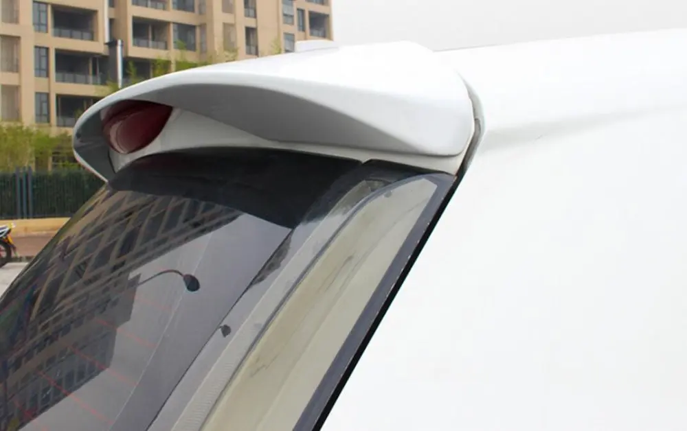 

Спортивный стильный Неокрашенный задний спойлер RQXR из АБС-пластика на крышу для honda Fit Jazz 2014-2017