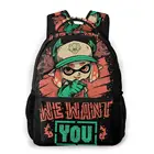 Симпатичный рюкзак для мужчин, женщин, мужчин, школьный рюкзак с изображением брызг, 2020