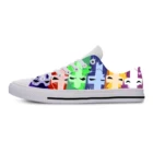 Кроссовки унисекс, с рисунком замка, рыцарей, Повседневная легкая обувь