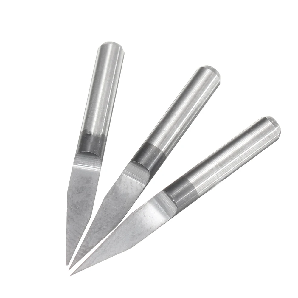 

Carbide Engraving Bits Precision Grinding Router Tool 3.175mm Dia. for PCB Board PCB CNC Machinery Engraving Bit CNC Tool