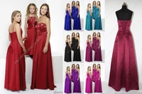 free shipping sequined beaded bridesmaid dress flower girl dress prom gown evening dress 2016