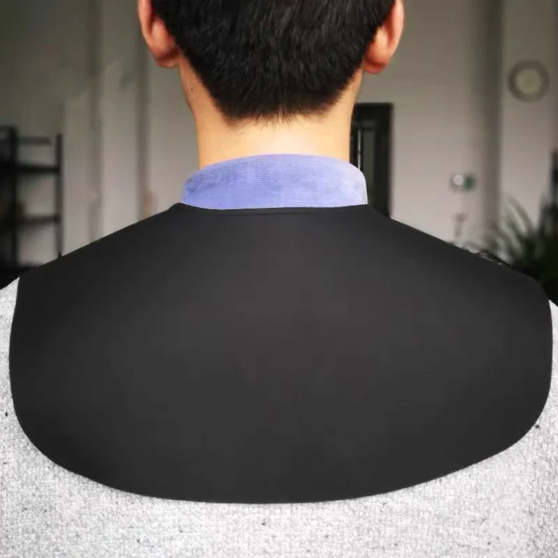 Парикмахерский ошейник для стрижки волос черный парикмахерский резиновый